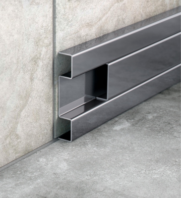 Плинтус с  крепежом PZ-4