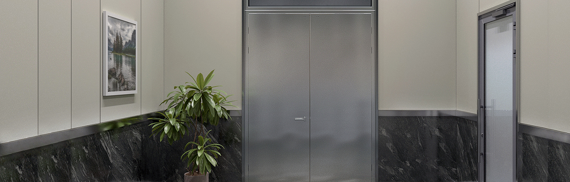 Двери стальные противопожарные