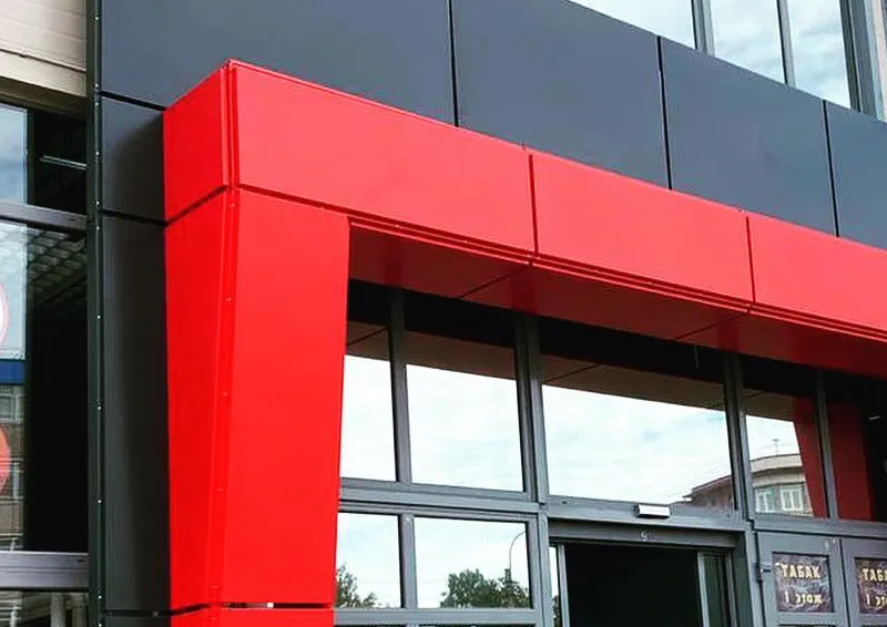 Облицовочные панели и фасады