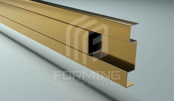 Плинтус с  крепежом PZ-4