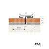 Т-образная декоративная вставка PT-5