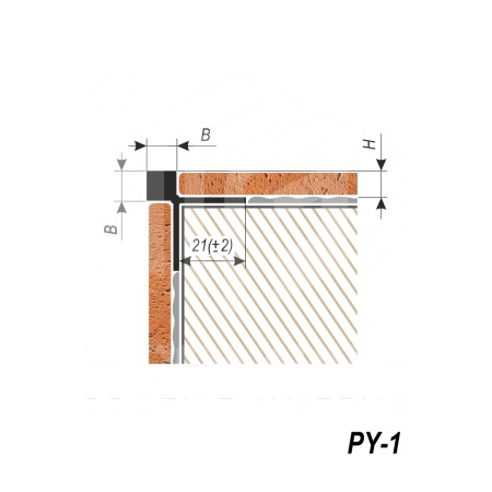 Профиль для защиты ступеней PY-5